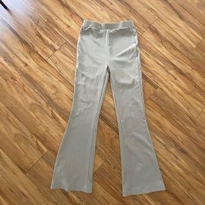 SHEIN grey bottom flare pant